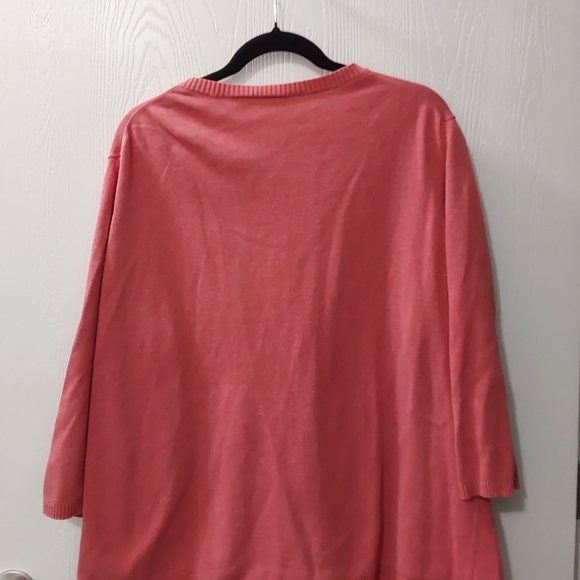 Cherokee Coral Knit Cardigan - Picture 3 of 3